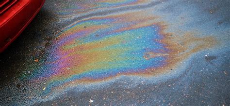 rainbow leak under car|8 Reasons Your Car May Be Leaking Fluid